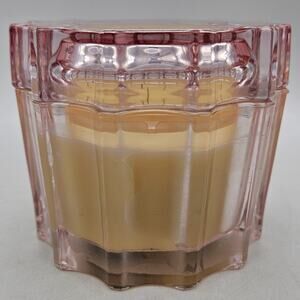 Maison Des Bougies Parfumee 3-Wick Candle 12 Oz Enchante Rose Pink Ice Cream NEW